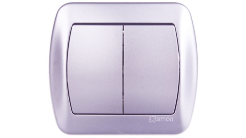 Simon Akord Łącznik świecznikowy aluminium metalizowane AW5L/26