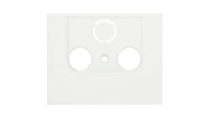 Berker K.1 Element centralny do gniazda antenowego 2- i 3-wyjściowego śnieżnobiały 12017019