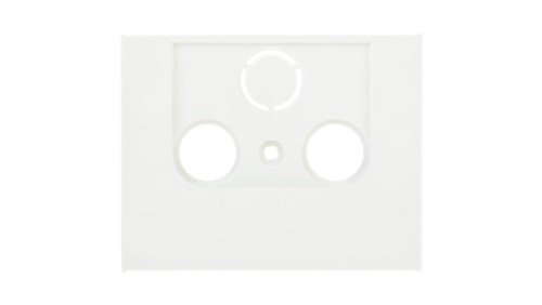 Berker K.1 Element centralny do gniazda antenowego 2- i 3-wyjściowego śnieżnobiały 12017019
