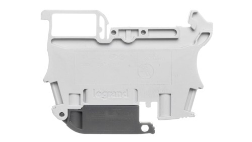 Złączka bezpiecznikowa 2,5mm2 szary 6.3A G 5x20 mm DIN 35mm 037181