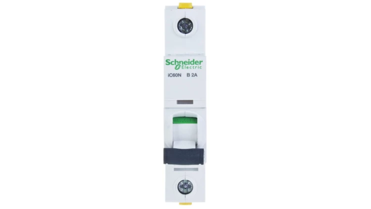 Wyłącznik nadprądowy 1P B 2A 6kA AC iC60N-B2 A9F03102