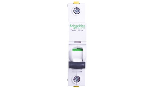 Wyłącznik nadprądowy 1P D 1A 6kA AC iC60N-D1 A9F05101