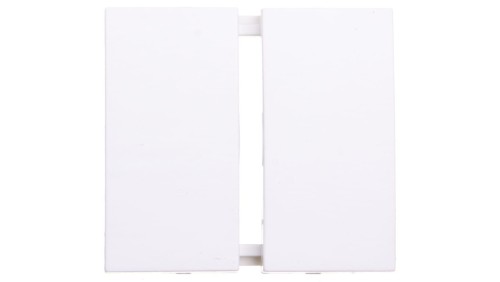 B.1 Klawisz 2-biegunowy świecznikowy śnieżnobiały tworzywo GLAS 16231909