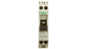 Wyłącznik termo-magnetyczny 1+N 2A AC GB2CD07