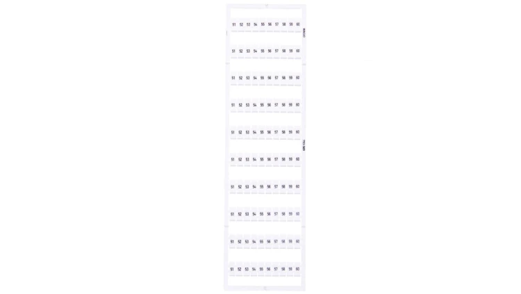 Oznaczniki WMB 10x 51-60 793-569 /5szt./