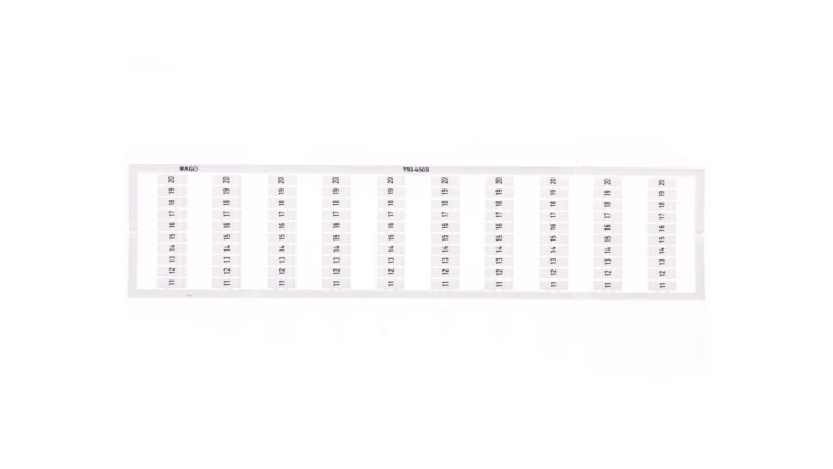 Oznaczniki WMB 10x 11-20 793-4503 /5szt./
