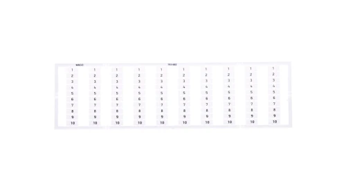 Oznaczniki WMB 10x 1-10 793-602 /5szt./
