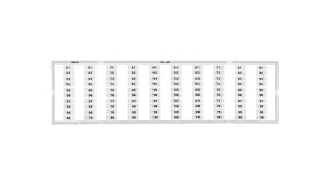 Oznaczniki WMB 2x 51-100 793-607 /5szt./
