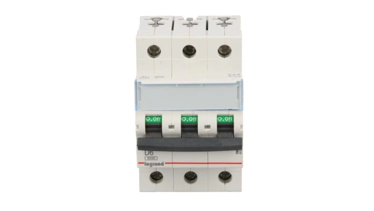 Wyłącznik nadprądowy 3P D 6A 6kA AC S303 TX3 403751