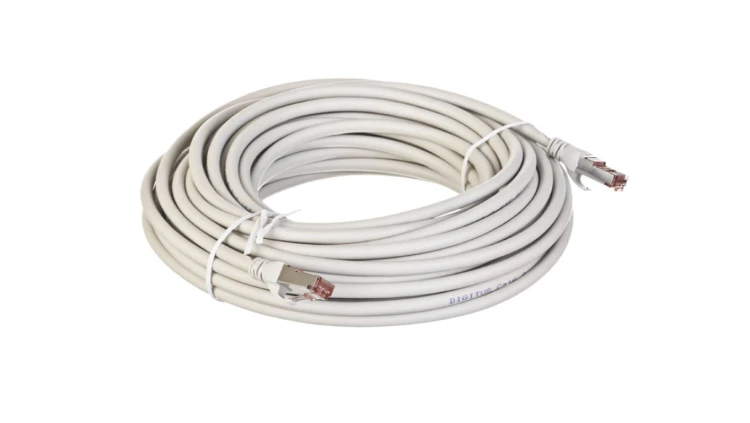 Kabel krosowy patchcord S/FTP kat.6 szary 15m DK-1644-150