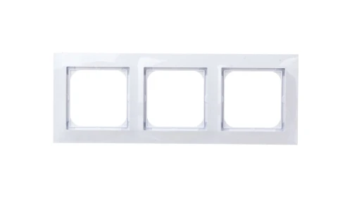 IMPRESJA Ramka potrójna biała R-3Y/00