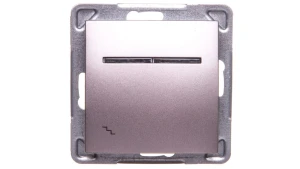 IMPRESJA Łącznik schodowy z podświetleniem tytan ŁP-3YS/m/23