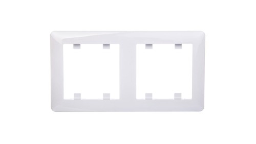 Lumina Soul Ramka podwójna pionowa biała WL5120