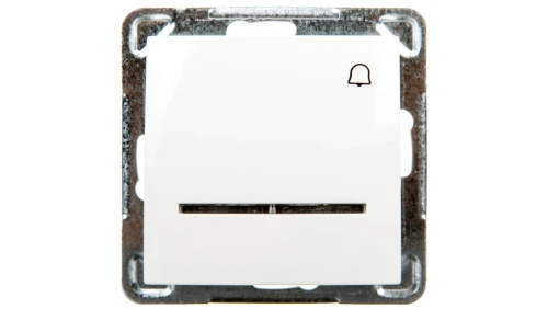 IMPRESJA Przycisk /dzwonek/ z podświetleniem ecru ŁP-6YS/m/27