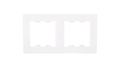 ASFORA Ramka podwójna pionowa biała EPH5810221