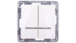 IMPRESJA Łącznik świecznikowy z podświetleniem ecru ŁP-2YS/m/27