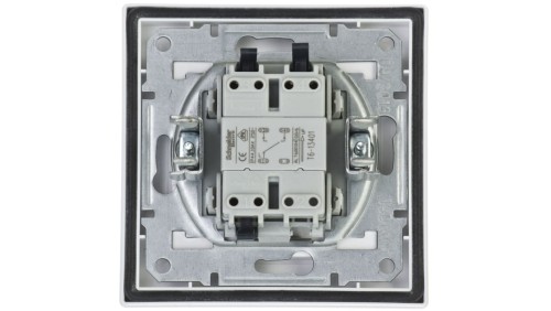 Łącznik Asfora schodowy IP44 biały z ramką EPH0400421