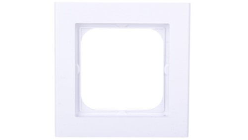 SONATA Ramka pojedyncza biała R-1R/00
