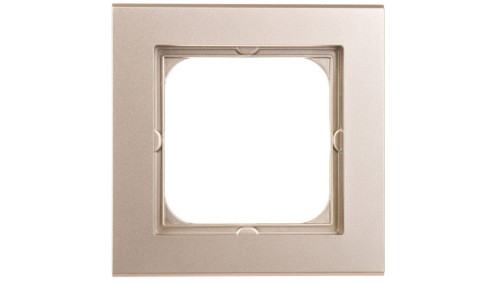 SONATA Ramka pojedyncza szampański złoty R-1R/39