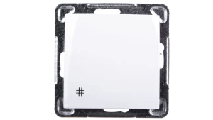 IMPRESJA Łącznik krzyżowy biały ŁP-4Y/m/00