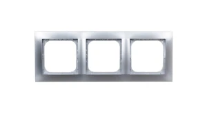 IMPRESJA Ramka potrójna srebrna R-3Y/18