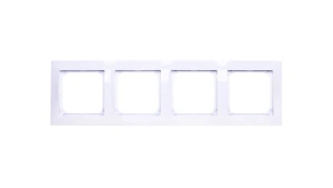 IMPRESJA Ramka poczwórna biała R-4Y/00