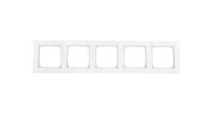 AS Ramka pięciokrotna biała R-5G/00