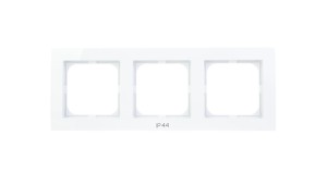 AS Ramka potrójna do łączników IP44 biała RH-3G/00