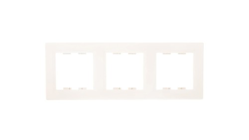 ASFORA Ramka potrójna pionowa kremowa EPH5810323