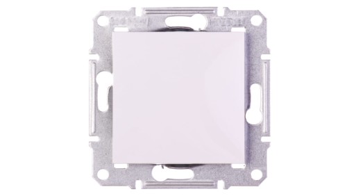 ASFORA Łącznik pojedynczy bez ramki biały EPH0101421