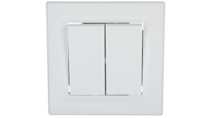 ASFORA Łącznik świecznikowy zaciski śrubowe biały EPH0300321