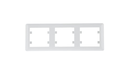 Lumina Soul Ramka potrójna pozioma biała WL5230