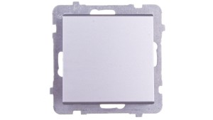 SONATA Łącznik pojedynczy srebro mat ŁP-1R/m/38