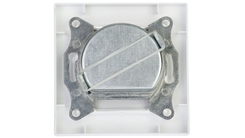 Gniazdo antenowe Asfora TV-SAT przelotowe 8dB białe z ramką EPH3400321