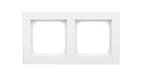 SONATA Ramka podwójna ecru R-2R/27