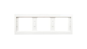 K.1 Ramka potrójna pozioma śnieżnobiała 13737009