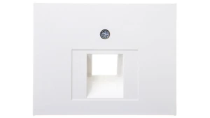 K.1 Element centralny do gniazda UAE RJ11 RJ12 RJ45 kat.3, 5e, 6 45st śnieżnobiały 14077009