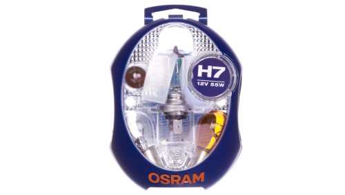 Zestaw żarówek samochodowych CLKM-H7 4050300876375