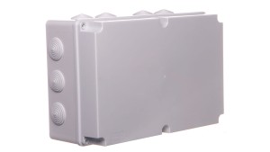 Puszka n/t hermetyczna pusta z membranami 348x228x142 IP65 szara PH-5A.3 28.53