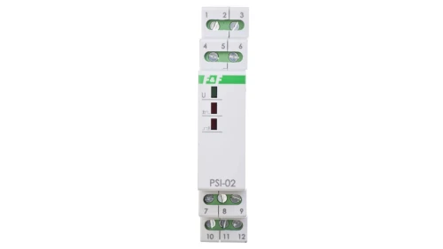 Przetwornik sygnału CIĄGŁY-IMPULS 230V AC 2Z 8A PSI-02-230V