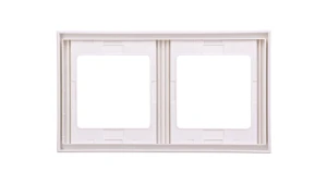 K.1 Ramka podwójna pionowa śnieżnobiała13237009