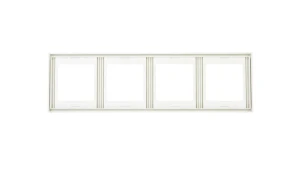 K.1 Ramka poczwórna pionowa śnieżnobiała 13437009