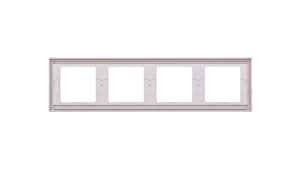 K.1 Ramka poczwórna pozioma śnieżnobiała 13837009