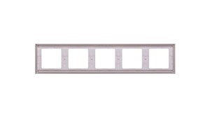 K.1 Ramka pięciokrotna pozioma śnieżnobiała 13937009