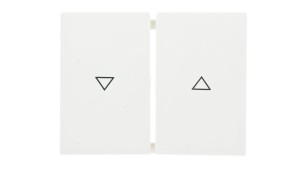 K.1 Klawisz świecznikowy z nadrukiem symbolu /strzałka/ śnieżnobiały 14357109