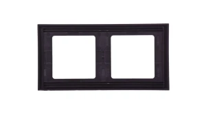 K.1 Ramka podwójna pozioma antracyt mat lakierowana 13637006