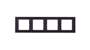 K.1 Ramka poczwórna pozioma antracyt mat lakierowana 13837006