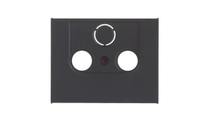 K.1 Element centralny do gniazda antenowego 2- i 3 wyjściowego antracyt mat lakierowany 12017016