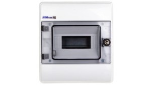 Rozdzielnica modułowa 1x8 podtynkowa IP65. RHp-8/Z (z zamkiem) 36.809