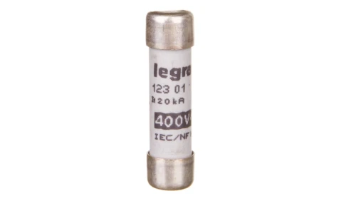 Wkładka bezpiecznikowa cylindryczna 8,5x31,5mm 1A gG 400V 012301